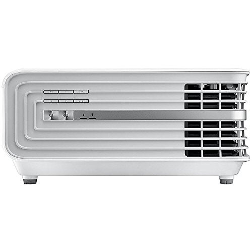 Optoma UHD60 4K Ultra High Definition Home Theater Video Projector (Renewed) Bundle with Minolta 120-Inch Home Theater Projector Screen 16:9 Indoor Outdoor