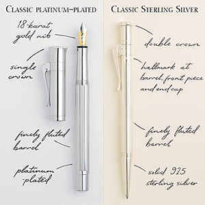 Graf von Faber-Castell Ballpoint Pen Classic Platinum-Plated