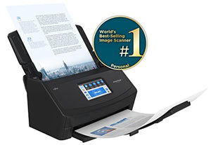 ScanSnap iX1600 Premium Color Duplex Document Scanner with 4-Year Protection Plan, Black