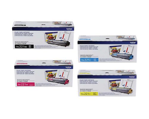 Brother MFC-9130CW Toner Cartridges Set (OEM) Black. Cyan. Magenta. Yellow