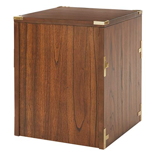 OSP Home Furnishings Wellington 2-Drawer File Cabinet, Toasted Wheat