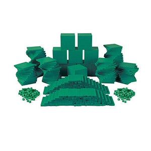 hand2mind 1610 Green Foam Base Ten Blocks, Place Value Manipulatives, Base 10 Blocks, Counting Manipulatives, Math Manipulatives First Grade, Math Blocks, Place Value Blocks, Base 10 Math