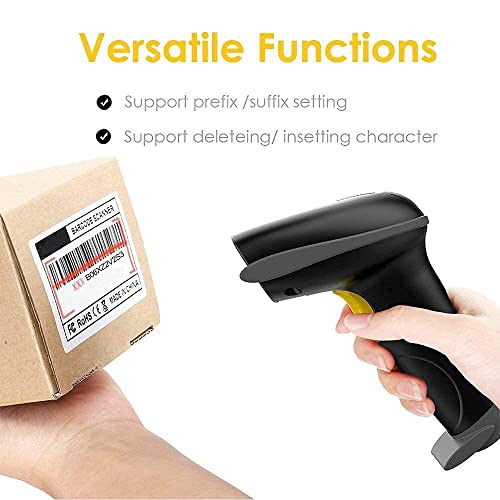 NADMAOO Bur3400 Thermal Label Printer and Bur3003 Wireless Barcode Scanner