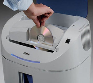KOBRA +2 SS7 Professional Personal and Deskside Straight Cut Shredder; 2 Shredder Functions: up to 26 Sheets of Paper at a time or CD-Roms, DVDs and Credit Cards