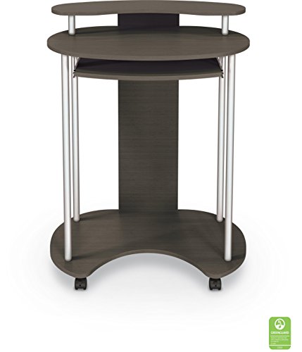 Balt 91105 Up-Rite Standing Mobile Workstation Teak