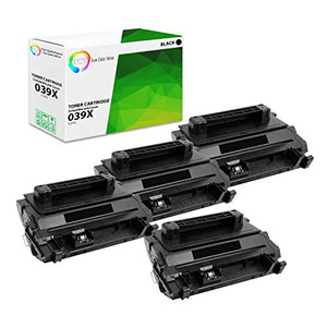 TCT Premium Compatible Toner Cartridge Replacement for Canon 039 039H Black High Yield Works with Canon ImageClass LBP351dn LBP352dn Printers (25,000 Pages) - 4 Pack