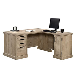 Home Square 2-Piece Set with 60" L-Shaped Desk & Utility Stand Library Base