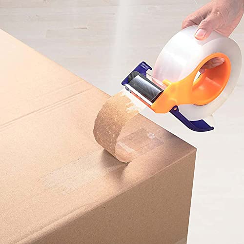 Packstrong Industrial Grade Clear Packing Tape (60 Rolls) - 110 Yards per Roll - 3" Wide x 2.0 mil Thick, Acrylic Adhesive Heavy Duty Tape for Box Office Moving Packaging Shipping