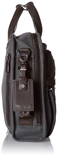 TUMI - Alpha 3 Slim Three Way Laptop Brief Briefcase - 15 Inch Computer Bag for Men and Women - Anthracite