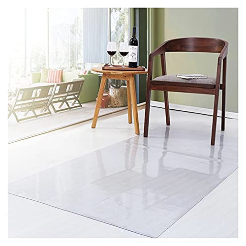 ZWYSL Hard Floor Chair Mats - Clear-2mm, 200x300cm - Smooth, Durable, Easy to Clean - Effective Hard Surface Protection