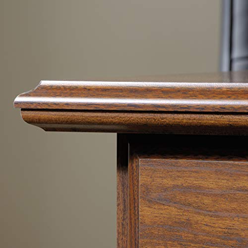 Sauder 418646 Orchard Hills Executive Desk, L: 64.33" x W: 29.53" x H: 30.28", Milled Cherry finish