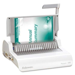 Fellowes Pulsar+ Manual Comb Binding Machine with Starter Kit