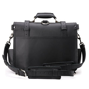 Saddleback Leather Co. Classic Leather Briefcase The Original Full Grain Leather Briefcase For Men Includes 100 Year Warranty