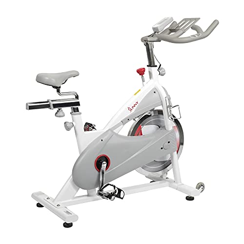 Sunny Health & Fitness Magnetic Belt Drive Premium Indoor Cycling Bike - SF-B1876