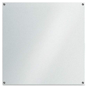 Lorell 52501 Glass Dry-Erase Board, 42-Inch X42-Inch, Frost