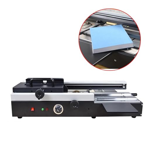 Oiakus A4 Book Binding Machine Hot Melt Glue Paper Binder 1200W - Desktop A4 Book Binding Machine