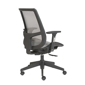 Euro Style Vahn Office Chair, Gray Mesh