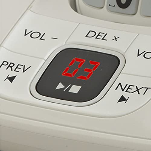 CLARITY D714 Cordless Caller ID Telephone with Amplified Answering Machine