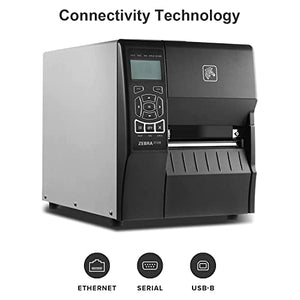 ZEBRA ZT230 Industrial Label Printer - 300 dpi, Ethernet, Serial, USB - 4" Print Width, 6 IPS