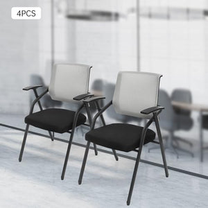 MEIWAIZX Reception Guest Chair Set of 4 - Grey