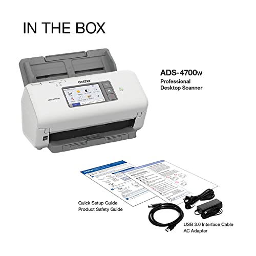 Brother ADS-4700W Professional Desktop Scanner