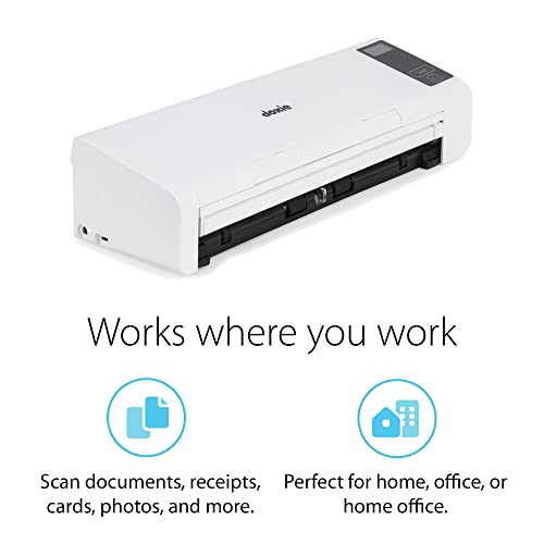 Doxie Pro DX400 - Wired Duplex Document Scanner for Windows and Mac