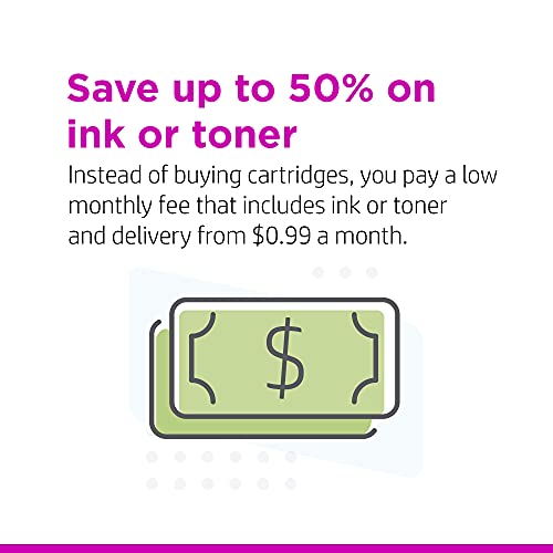 HP Laserjet MFP M234sdw Wireless Black & White All-in-One Printer, with Fast 2-Sided Printing (6GX01F) and Instant Ink $5 Prepaid Code