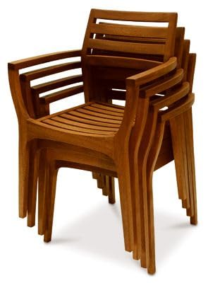 212 Main Danish Stack Chair - Set of 4