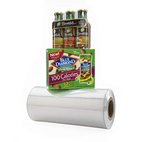 22" x 4375 ft. Heat Shrink Film Wrap Strong Centerfold Polyolefin 60 Gauge Heat Activated Shrink Wrap, 1 Roll