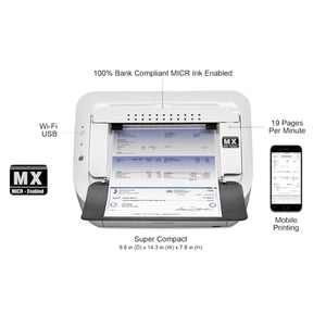 VersaCheck M15 MXD MICR Check Printer X1 Platinum Bundle