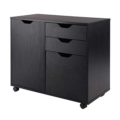 Winsome Halifax Storage Cabinet, Black