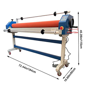 TECHTONGDA 63in Dual-Use Electric/Manual Cold Roll Laminator