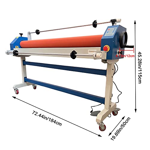TECHTONGDA 63in Dual-Use Electric/Manual Cold Roll Laminator