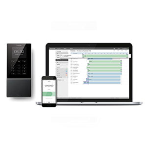 TimeMoto TM-616 - Time Clock with RFID Reader for up to 200 Users - Including Employee Management Software