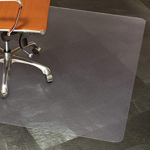 ES Robbins Everlife 60" x 96" Multitask Series Hard Floor Chairmat, Clear - Model 132831