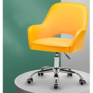 TGO Modern Accent Armchair Lounge Chair Classic Desk Computer Chair Office Chair Sofa Chair Video Game Chairs Steel Foot Base Rotatable