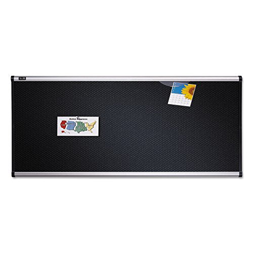 Quartet B347A Bulletin Board, Foam, 6-Ft x4-Ft, Aluminum Frame