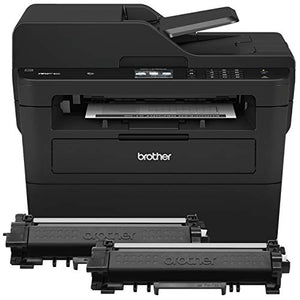 Brother Compact Monochrome Laser All-in-One Multi-function Printer, MFCL2750DWXL, Up to Two Years of Printing Included, Amazon Dash Replenishment Ready (Renewed)
