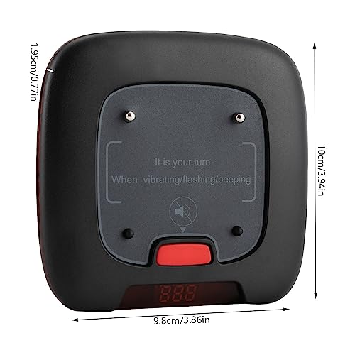 BILPIKOGoo Restaurant Pager System - Long Distance Pagers for Social Distancing (2624-3280ft)