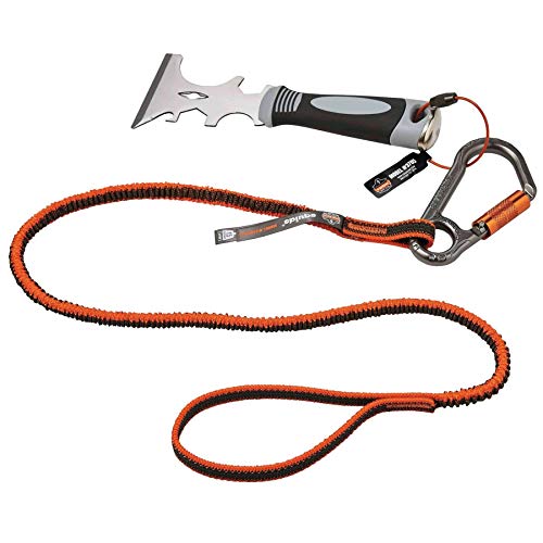 Tool Tethering Kit for Carpenter, Includes Tool Lanyards and Attachments for Tape Measure and Power Tools, Ergodyne Squids 3183