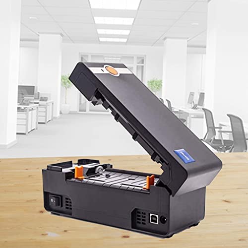 Bluetooth Ready Thermal Label Printer, Adjustable High Speed Direct USB Thermal Barcode, 4x6 Shipping Label Print Maker Writer Machine, Compatible with Ebay, Amazon, UPS, Shopify, FedEx, Etsy