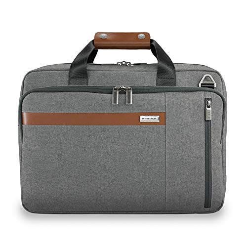 Briggs & Riley Kinzie Street-Convertible Brief, Grey, One Size