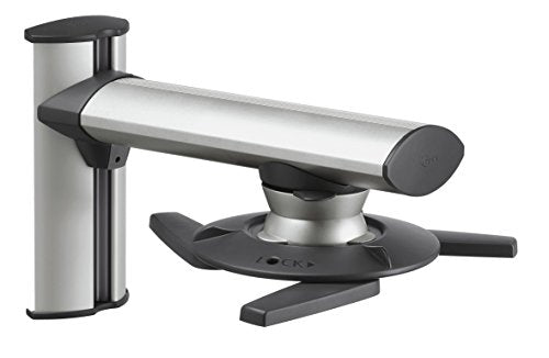 Vogel's Projector Wall Mount, Universal Swivel and Tilt - EPW 6565 Bracket for projectors max 22 lbs, Black/Silver