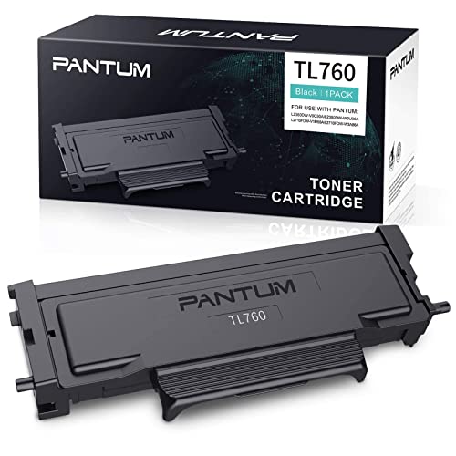 All in One Monochrome Printers Laserjet Machine Printers Multifunction Black and White Wireless Laser Printer Copier, Scanner and Fax with ADF, Pantum L2710FDW(V1M58A) with TL760