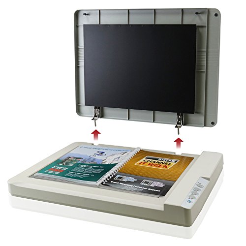 Plustek A3 Flatbed Scanner OS 1180 : 11.7x17 Large Format scan Size for Blueprints and Document. Design for Library, School and Soho. A3 scan for 9 sec, Support Mac and PC
