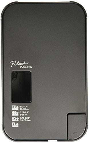 Brother P-Touch PT-P950NW Industrial Network Laminate Label Printer, Up to 36 mm Labels, Standard USB 2.0 and Serial, Ethernet, Built-in Wi-Fi, Optional Bluetooth
