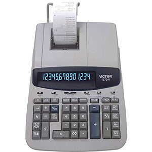 Victor 15706 Heavy-Duty Printing Calculator with Large Display