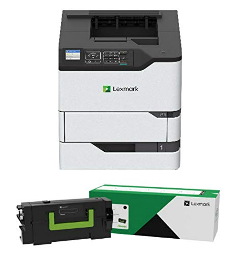 Lexmark B2865dw Monochrome Laser Printer (50G0900) with Standard Wi-Fi Connectivity and Duplex Printing, and Extra High Yield Toner Cartridge Bundle