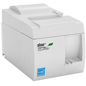 Star Micronics TSP143III USB Receipt Printer and Epsilont 13" by 13" Mini Cash Drawer 4 Bill 5 Coin Compatible with Square