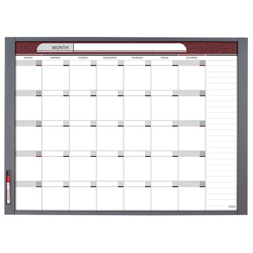 Quartet Inview Custom Whiteboard, 47.5 x 35 Inches.5 Inch Graphite Frame (72981)